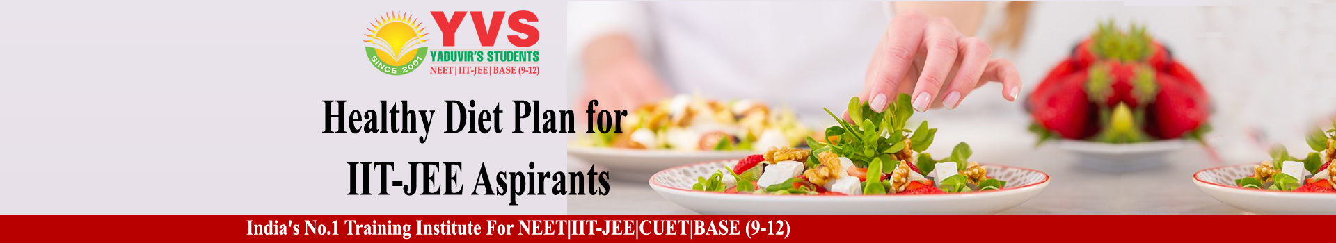 Healthy Diet Plan for IIT JEE Aspirants