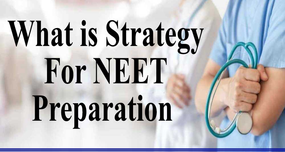 What is strategy for NEET preparation