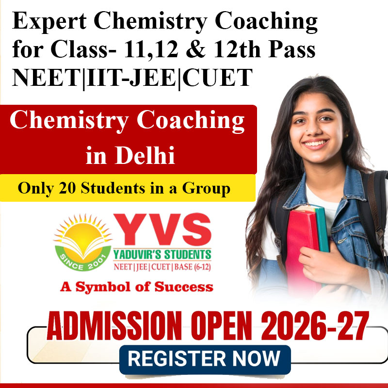 top Chemistry Coaching in govind puri south Delhi