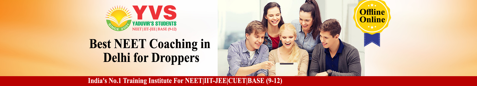 Best NEET Coaching in Delhi for Droppers