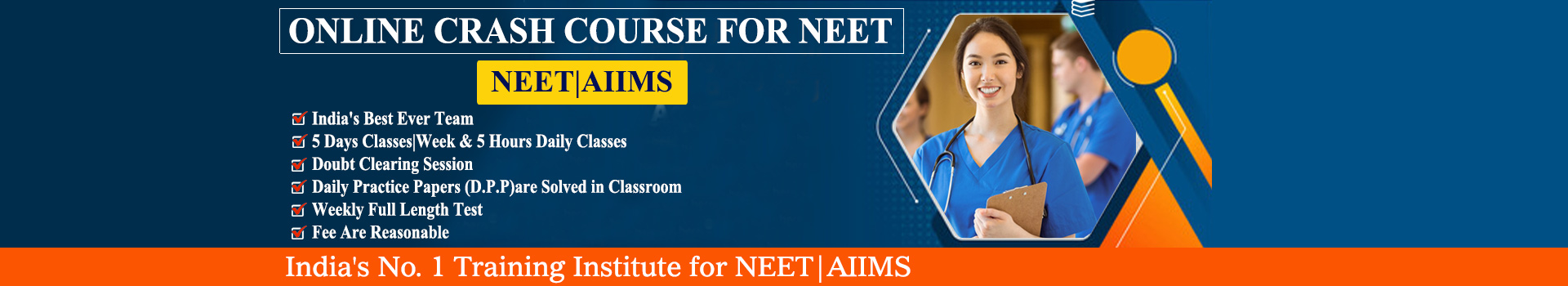 online crash course for neet